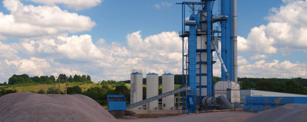 Centrale d'enrobés