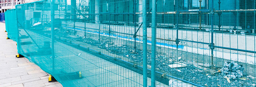 Clôtures et barrières de chantier